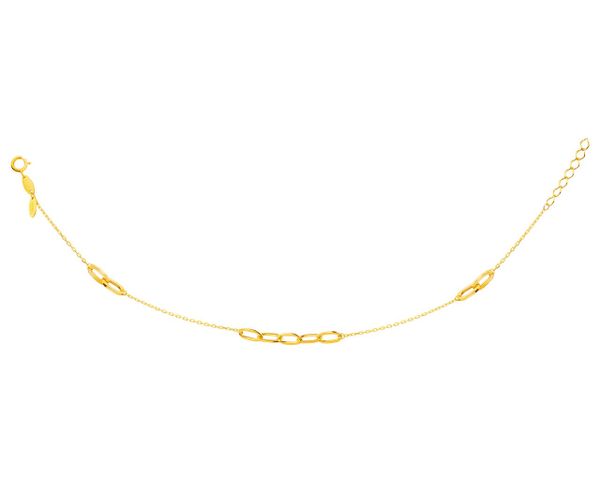 Złota bransoletka, ankier. Żółte bransoletki Apart, złote. Za 589.00 zł.