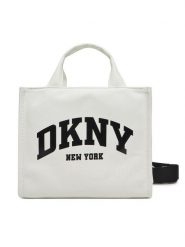 DKNY Torebka Hadlee R41AOR57 Szary. Szare torebki klasyczne DKNY, bez wzorów, z materiału, bez dodatków. Za 319.99 zł.