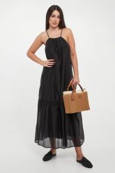 Sukienka z lyocellu LIU JO. Sukienki Liu Jo, bez wzorów, z lyocellu, bez kołnierzyka, bez ramiączek. Za 949.00 zł.