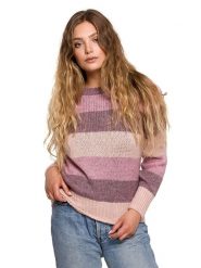 Be Wear Sweter ze wzorem rozmiar: S/M. Swetry Be Wear, m, bez wzorów, z wełny, bez ramiączek. Za 188.45 zł.