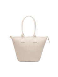Jenny Fairy Torebka MJT-O-097-03 Écru. Shopper Jenny Fairy, bez wzorów, z materiału, bez dodatków. Za 138.99 zł.