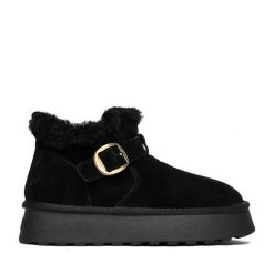 Śniegowce Badura. Czarne trapery i śniegowce Badura. Za 249.99 zł.