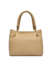 LOVE MOSCHINO Torebka JC4225PP0OKA0209 Beżowy. Brązowe torebki klasyczne Love Moschino, bez wzorów, ze skóry, bez dodatków. Za 1,049.00 zł.