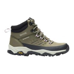 Damskie buty trekkingowe Blake Vibram. Zielone trekkingi Regatta, z materiału, trekkingowe. Za 647.00 zł.