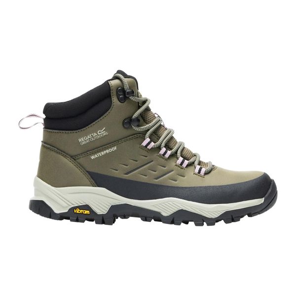 Damskie buty trekkingowe Blake Vibram. Zielone trekkingi Regatta, z materiału, trekkingowe. Za 647.00 zł.