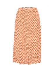 SAINT TROPEZ Spódnica w kolorze pomarańczowym rozmiar: XS. Pomarańczowe spódnice Saint Tropez, na co dzień, s, bez wzorów, z wiskozy, klasyczne, maxi, proste. Za 66.00 zł.