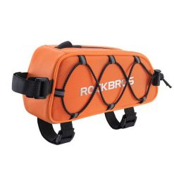 Torba rowerowa na ramę płetwa Rockbros 039 sztywna. Brązowe torebki klasyczne ROCKBROS, bez wzorów, bez dodatków. Za 79.99 zł.