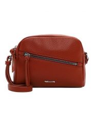 Tamaris Torebka "Alessia" w kolorze czerwonobrązowym - 20 x 16 x 5 cm rozmiar: onesize. Brązowe torby na ramię Tamaris, bez wzorów, z materiału, na ramię, bez dodatków. Za 56.99 zł.