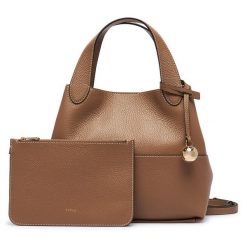 Torebka Furla. Brązowe torebki klasyczne Furla, bez wzorów, bez dodatków. Za 1,659.00 zł.