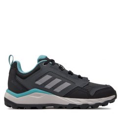 Buty do biegania adidas. Szare obuwie sportowe Adidas, bez zapięcia, do biegania, Adidas Terrex. Za 249.99 zł.