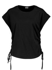 Fresh Made Koszulka w kolorze czarnym rozmiar: XS. Czarne bluzki Fresh Made, xs, bez wzorów, z bawełny, bez kołnierzyka, bez ramiączek. Za 41.79 zł.