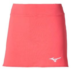 Damskie spódnico-spodenki Mizuno Flex Wos. Czerwone spódnice Mizuno, l, bez wzorów, sportowe, sportowe. Za 132.30 zł.