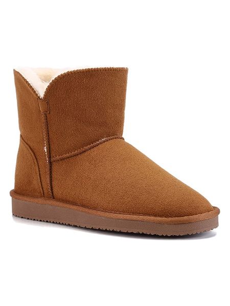 ISLAND BOOT Botki zimowe "Chloe" w kolorze jasnobrązowym rozmiar: 36. Brązowe botki Island Boot, na zimę, bez wzorów, z materiału, bez obcasa, bez zapięcia. Za 130.99 zł.
