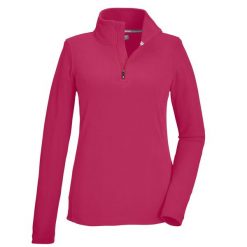 Bluza damska Killtec KSW 101 WMN FLC SHRT. Fioletowe bluzy Killtec, m, bez wzorów, bez kaptura. Za 149.99 zł.