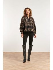 Smashed Lemon Bluzka w kolorze khaki rozmiar: M. Brązowe bluzki Smashed Lemon, m, bez wzorów, z bawełny, bez kołnierzyka, bez ramiączek. Za 64.76 zł.