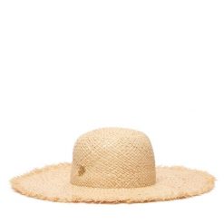 Kapelusz Tommy Hilfiger. Brązowe kapelusze TOMMY HILFIGER, bez wzorów. Za 369.99 zł.