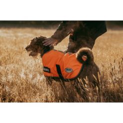Odblaskowy płaszcz dla psa Weatherbeeta Comfitec Parka 300D. Brązowe parki WEATHERBEETA, sportowe, bez kaptura. Za 216.50 zł.