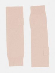 Just Cashmere Kaszmirowe mankiety w kolorze beżowym rozmiar: onesize. Brązowe rękawiczki Just Cashmere, bez wzorów, z kaszmiru. Za 108.99 zł.