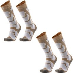 Skarpety ski dla kobieta Therm-ic Ski Insulation zestaw 2 par wysokosc kolano. Brązowe rękawiczki THERM-IC, bez wzorów, sportowe. Za 199.00 zł.