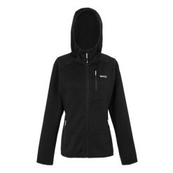 Bluza Polarowa Damska Melanżowy Z Kapturem Newhill. Czarne bluzy Regatta, m, bez wzorów, z polaru, z kapturem. Za 102.99 zł.