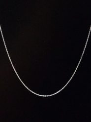 Lodie Silver Srebrny naszyjnik - dł. 43 cm rozmiar: onesize. Szare naszyjniki Lodie Silver, srebrne. Za 57.20 zł.
