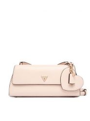 Guess Torebka 181018 Różowy. Czerwone torebki klasyczne Guess, z aplikacjami, ze skóry, bez dodatków. Za 589.99 zł.