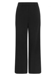 MOSS COPENHAGEN Spodnie "Macy Michelle" w kolorze czarnym rozmiar: M. Czarne spodnie materiałowe Moss Copenhagen, na co dzień, m, bez wzorów, z materiału, z podwyższonym stanem. Za 201.55 zł.