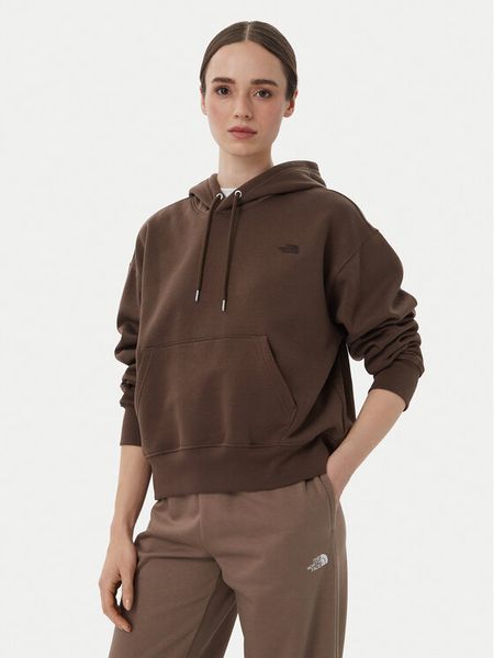 The North Face Bluza Tnf Essential Simple Dome Boxy Os NF0A8HBX Brązowy Regular Fit. Brązowe bluzy The North Face, m, bez wzorów, z syntetyku, bez kaptura. Za 331.99 zł.