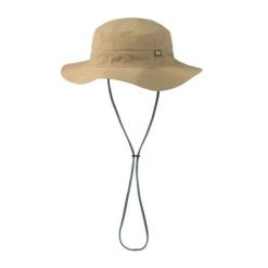 Kapelusz BUFF EXPLORE BOONEY HAT SOLID. Brązowe kapelusze Buff, bez wzorów. Za 182.23 zł.