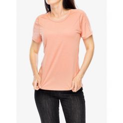 Koszulka damska Black Diamond Lightwire SS Tech Tee. Czerwone bluzki Black Diamond, bez wzorów, sportowe, bez kołnierzyka, bez ramiączek. Za 169.99 zł.