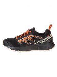 SALOMON Buty "Wander" w kolorze czarno-pomarańczowym do biegania rozmiar: 41 1/3. Czarne obuwie sportowe Salomon, z gore-texu, bez zapięcia, do biegania, gore-tex. Za 242.13 zł.