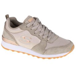 Buty sportowe Sneakersy damskie, Skechers OG 85. Brązowe obuwie sportowe Skechers, z materiału, bez zapięcia, trekkingowe, Skechers Sport. Za 279.99 zł.