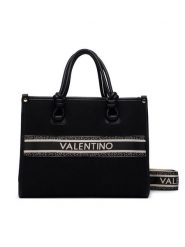 Valentino Torebka Winter Aella VBSABG04 Czarny. Czarne torebki klasyczne Valentino, bez wzorów, ze skóry, bez dodatków. Za 619.99 zł.