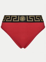 Versace Figi klasyczne z wysokim stanem AUD01050 1A10011 Czerwony. Czerwone figi VERSACE, bez wzorów, z bawełny. Za 189.99 zł.