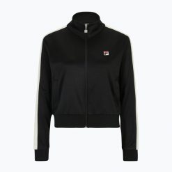 Bluza damska FILA Lamoni Cropped Track. Czerwone bluzy Fila, s, bez wzorów, z dresówki, bez kaptura. Za 299.99 zł.