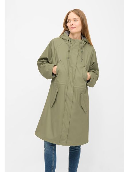 Derbe Parka funkcyjna w kolorze khaki rozmiar: 36. Brązowe parki Derbe, s, bez kaptura. Za 454.95 zł.