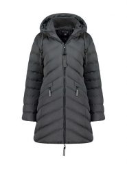 Geographical Norway Parka "Clarisal" w kolorze ciemnoszarym rozmiar: M. Szare parki Geographical Norway, m, bez kaptura. Za 268.45 zł.