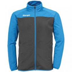 Bluza Kempa Prime Poly Jacket. Niebieskie bluzy Kempa, bez wzorów, bez kaptura. W wyprzedaży za 169.50 zł.