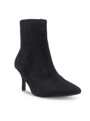 Sergio Bardi Botki WYL3038-10Z-SB Czarny. Czarne botki Sergio Bardi, bez wzorów, z materiału, bez obcasa, na szpilce, bez zapięcia. Za 244.99 zł.