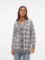 Vero Moda Kardigan w kolorze szarym rozmiar: M. Szare kardigany Vero Moda, m, bez wzorów. Za 116.95 zł.