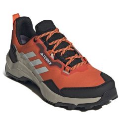 Trekkingi adidas. Brązowe trekkingi Adidas, z gore-texu, trekkingowe. Za 359.99 zł.