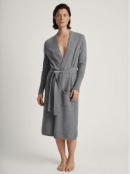 Calida Wełniana narzutka w kolorze szarym rozmiar: XS. Szare swetry Calida, xs, bez wzorów, z wełny, bez ramiączek. Za 348.08 zł.