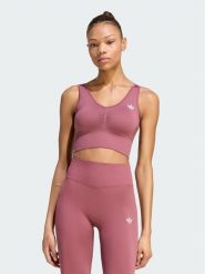 Adidas Biustonosz sportowy Essentials Seamless Bralette KU9730 Różowy. Czerwone bielizna sportowa Adidas, s, bez wzorów, z syntetyku. Za 149.99 zł.