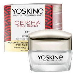 Yoskine Yoskine Geisha Gold Secret, krem do twarzy na dzień i na noc 55+, 50 ml Kremy przeciwzmarszczkowe Damski. Kremy do twarzy Yoskine. Za 55.99 zł.