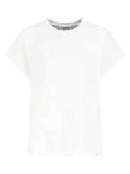 Eight2Nine Koszulka w kolorze białym rozmiar: S. Białe bluzki Eight2Nine, s, bez wzorów, z bawełny, bez kołnierzyka, bez ramiączek. Za 43.99 zł.