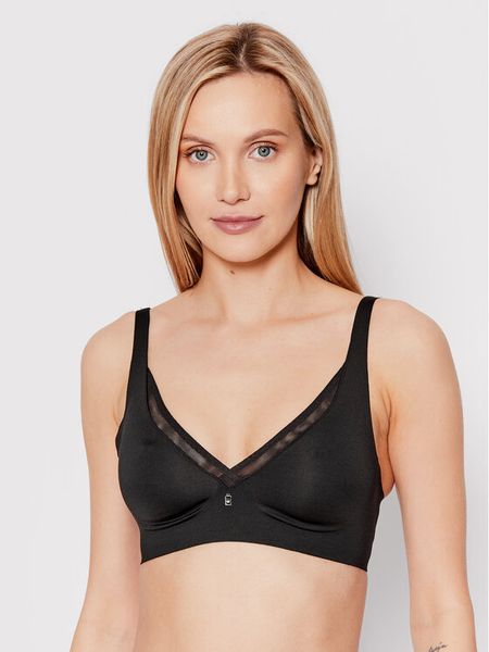 Triumph Biustonosz bezfiszbinowy True Shape Sensation 10207952 Czarny. Czarne biustonosze Triumph, bez wzorów, z syntetyku. Za 137.00 zł.