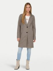 ONLY Płaszcz przejściowy Sedona 15321862 Szary Regular Fit. Szare płaszcze Only, xl, bez wzorów, z syntetyku, bez kaptura. Za 229.99 zł.