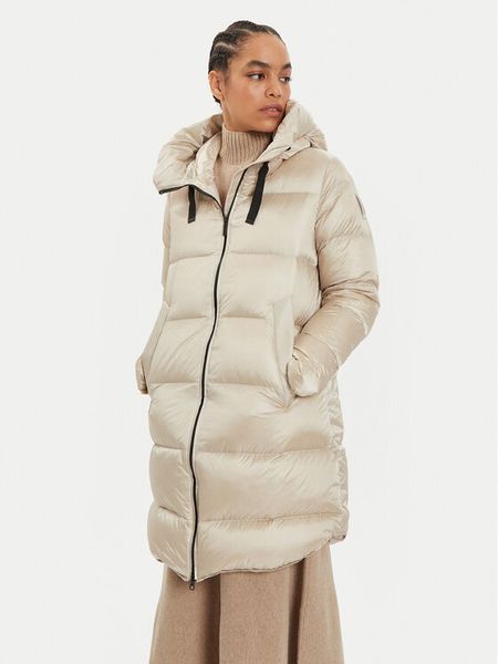 Bomboogie Płaszcz zimowy CW6630TDLC4 Beżowy Regular Fit. Brązowe płaszcze Bomboogie, na zimę, bez wzorów, z syntetyku, bez kaptura. Za 1,129.00 zł.