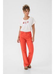 Cream Dżinsy - Comfort fit - w kolorze czarnym rozmiar: W30/L32. Czerwone jeansy Cream, l, z aplikacjami. Za 124.11 zł.
