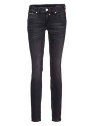 Herrlicher Dżinsy - Slim fit - w kolorze antracytowym rozmiar: W34. Czarne jeansy Herrlicher, bez wzorów. Za 184.89 zł.